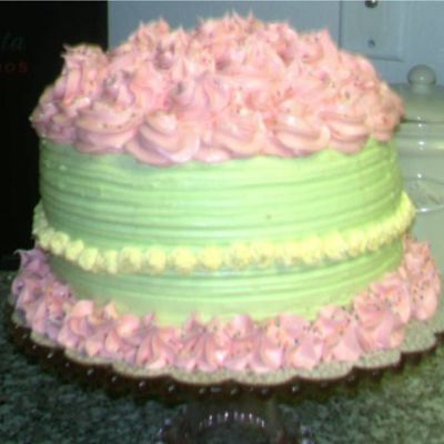Girly Birthday Cake