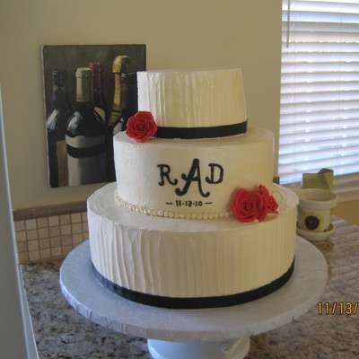 Simple Wedding Cake