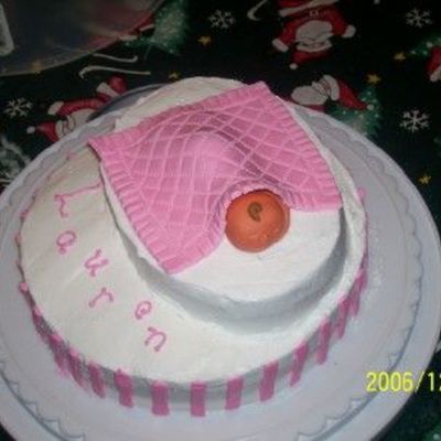 Baptism Cake