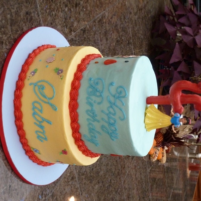 Snow White Birthday Cake