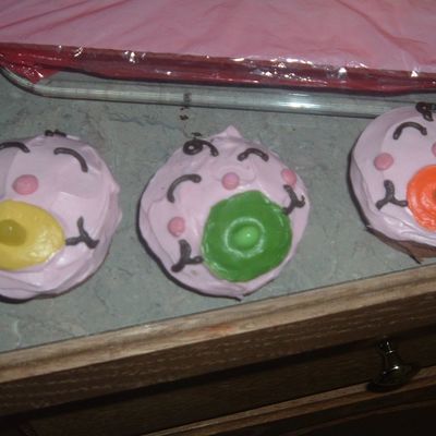 Baby Shower Cupcakes/kim's Shower