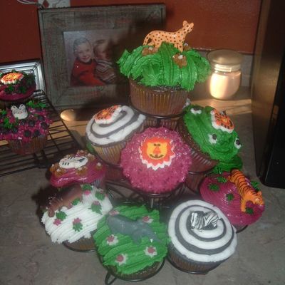 Jungle Cupcakes Cole's 9Th