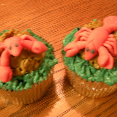 Crawfish Cupcakes