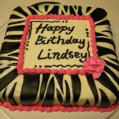 Pink And Black Zebra Stripes