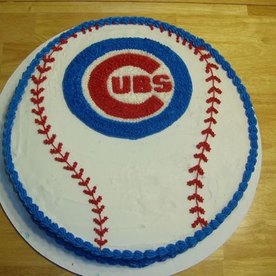 Birthday Cubs Cake