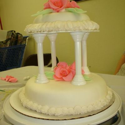 Wilton Course 3 Class 4 ~ Tiered Wedding Cake