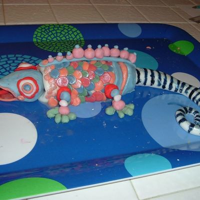 My First Lizard Cake