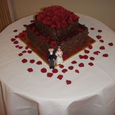 Chocolate Wedding Cake