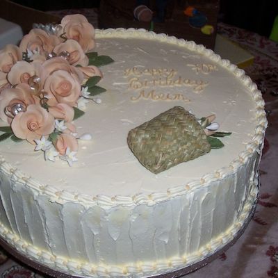 70Th B-Day Cake
