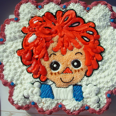 Reggedy Ann Cake