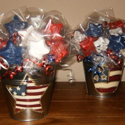 Patriotic Cake Pops