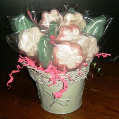Church Ladies Flowers - Cake Pops