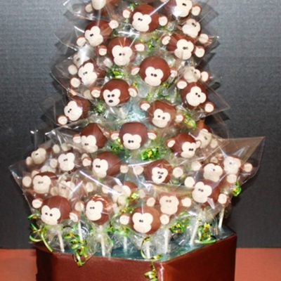 Monkey Tree - Cake Pops