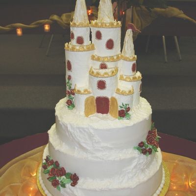 Castle Wedding Cake