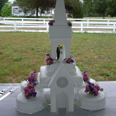 Cathedral Wedding Cake
