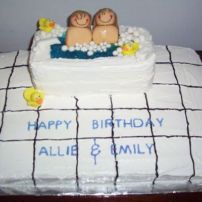 Twins Tub Cake