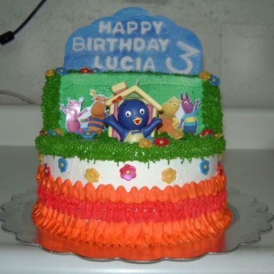 Backyardigans Bday Cake