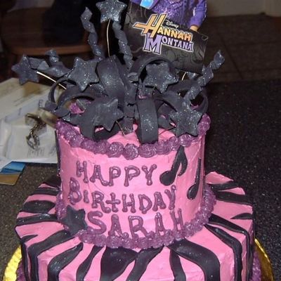 Hannah Montana Birthday Cake