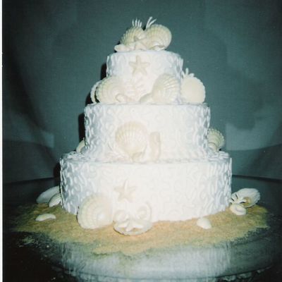 Seashell Wedding Cake