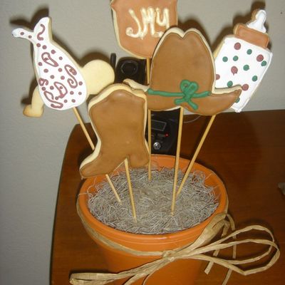 Cowboy Cookie Bouquet