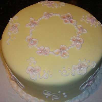 Brushed Embroidery, Top View