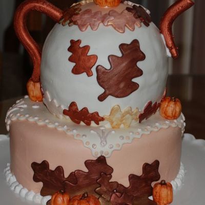 Teapot Birthday Cake