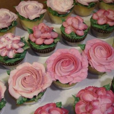 Rose Cupcakes