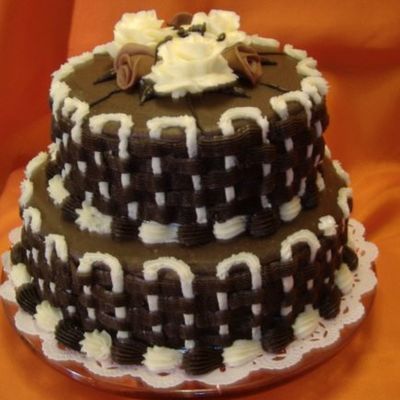 Chocolate Basketweave