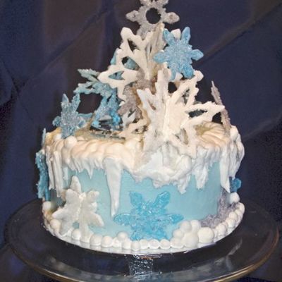 Snowflake Cake