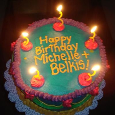 Michelle And Becky's Birthday Cake