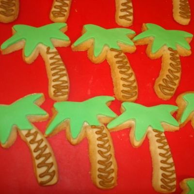 Palm Tree Cookies