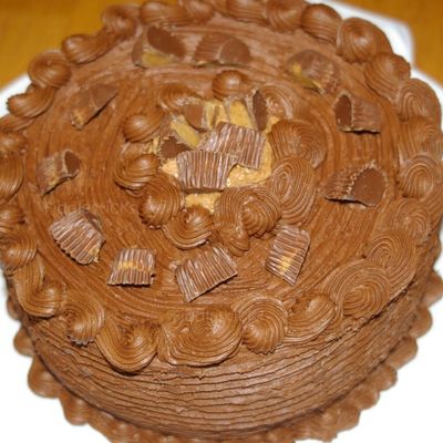 Peanut Butter Cup Cake !