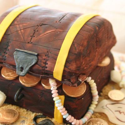 Treasure Chest For My Nephew's Pirate Theme Birthday