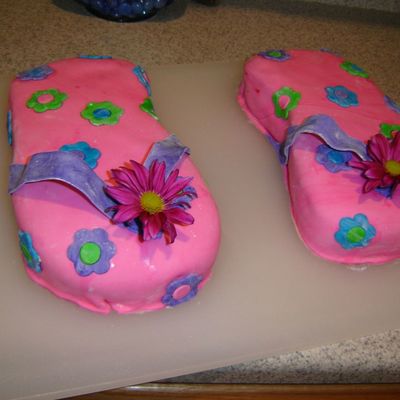 Flip Flop Birthday Cake