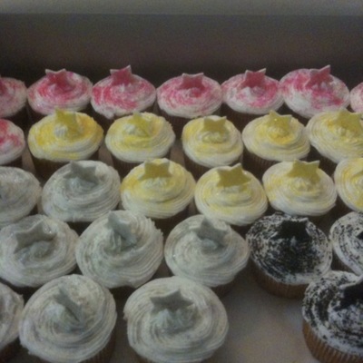 Disco Party Cupcakes