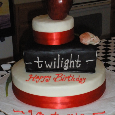 Twilight Birthday Cake