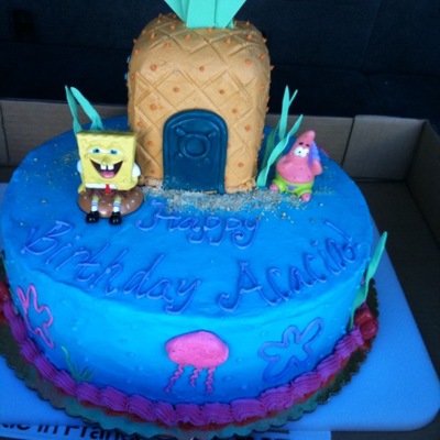 Spongebob Cake