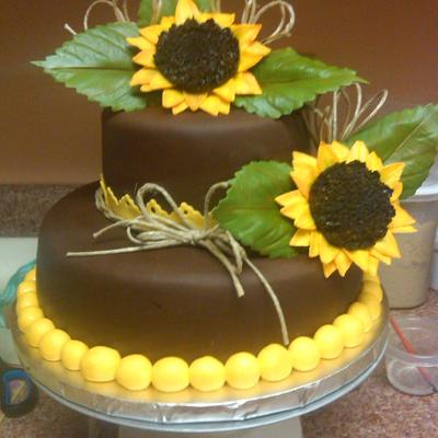 Sunflower Birthdaycake