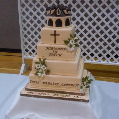 Church Dedication Cake