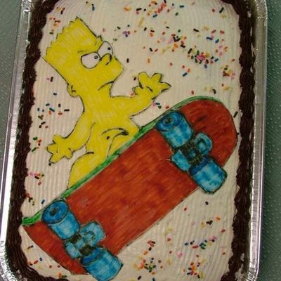 Bart Skateboard