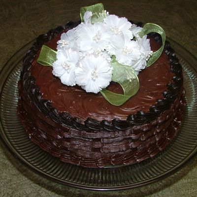 Chocolate Wedding Cake