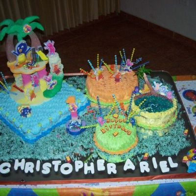 Bizcocho De Backyardigans I (Bakyardigans Cake)