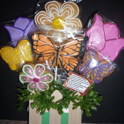 Flower & Butterfly Bouquet