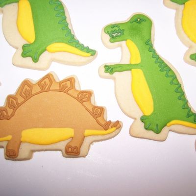 Dinosaur Cookies