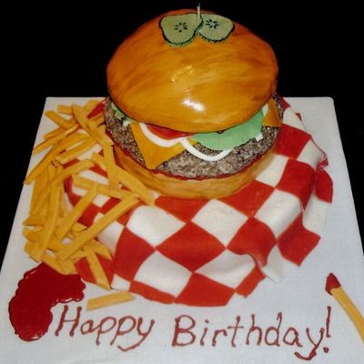 Cheeseburger & Fries