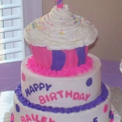 1St Birthday Cupcake