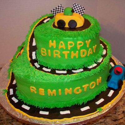 Race Track Cake