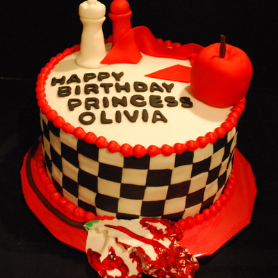 Twilight Themed Birthday Cake