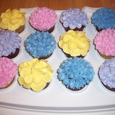Flower Cupcakes