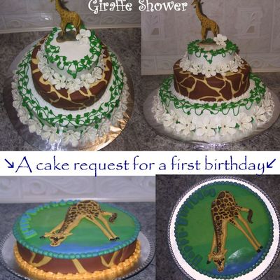 Giraffe Cakes